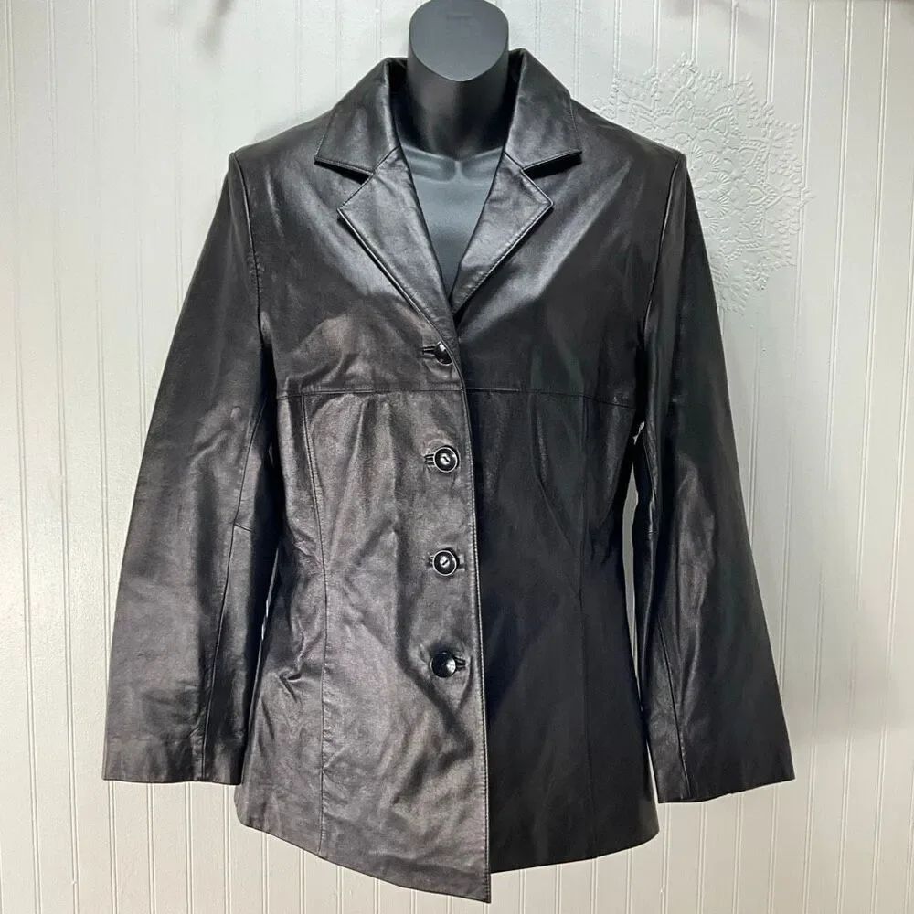 WILSONS LEATHER Pelle Studio Leather Jacket